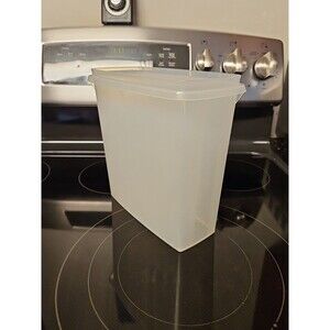 Tupperware #469-14 Rectangular Cereal Dry Goods Storage Container NO Lid